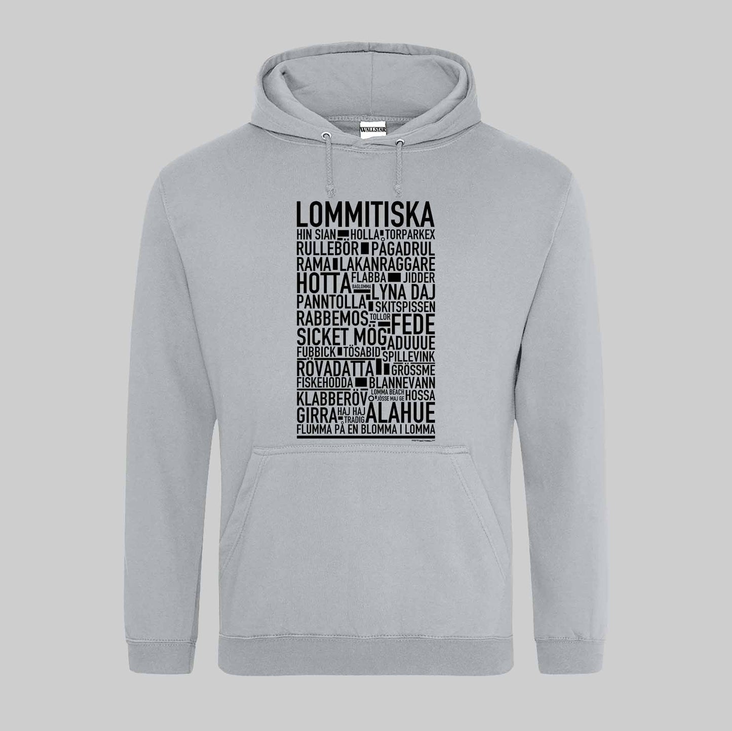 Lommitiska V2 Dialekt Text Hoodie
