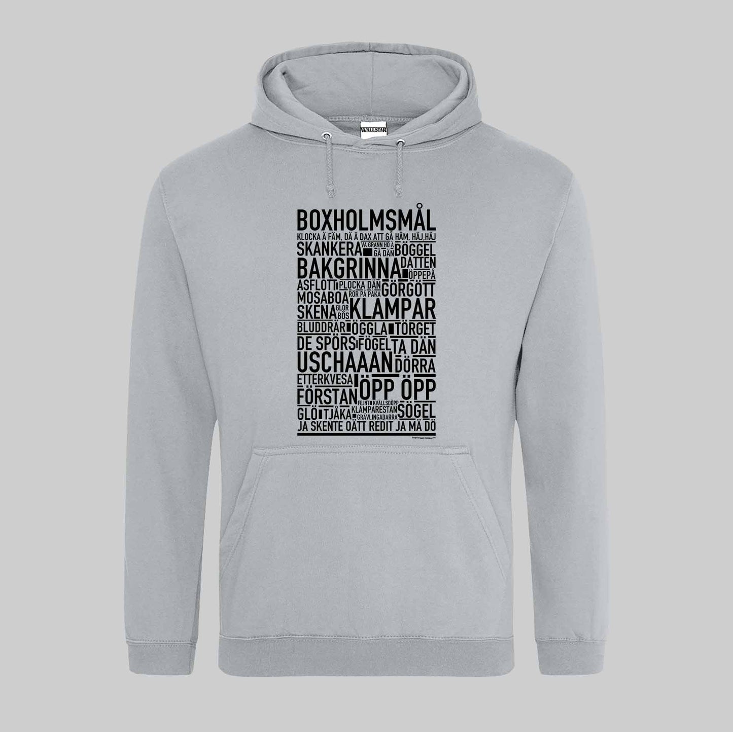 Boxholmsmål Dialekt Text Hoodie