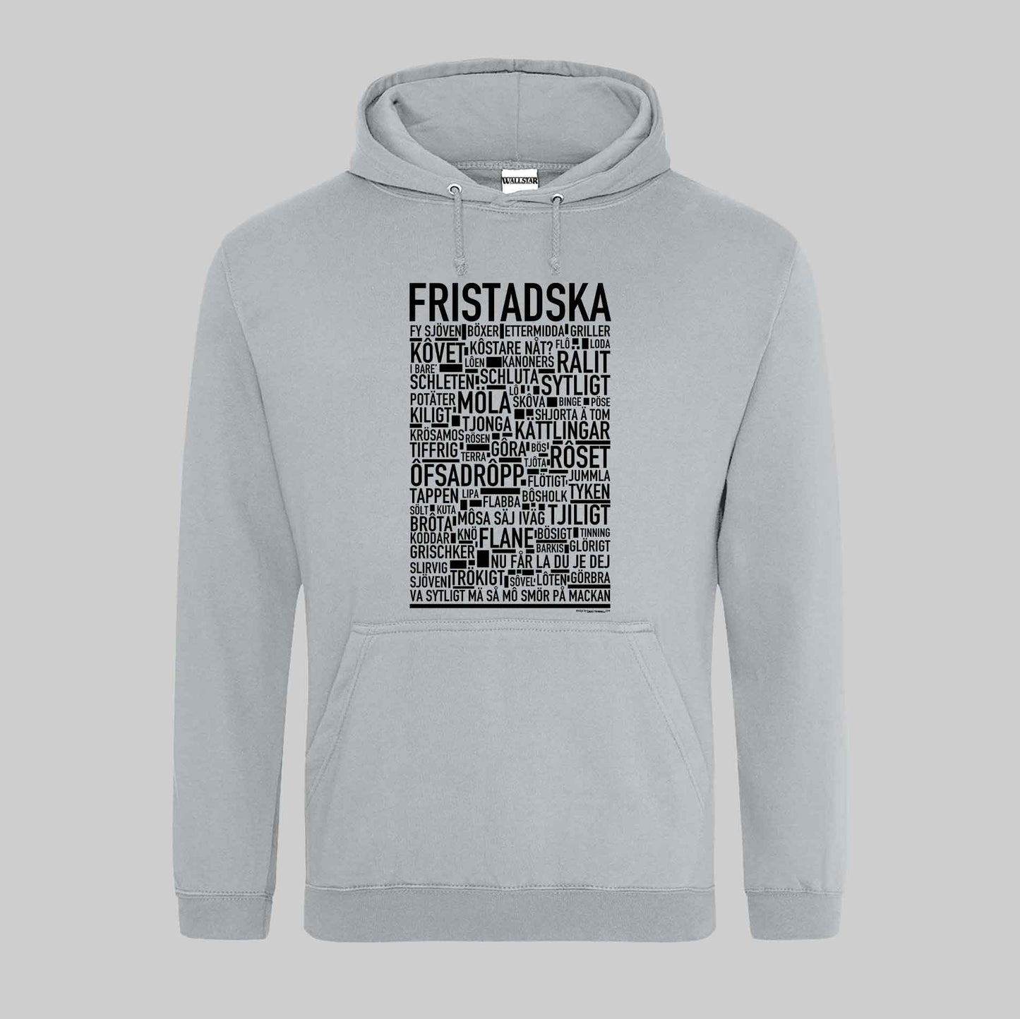 Fristadska Dialekt Text Hoodie