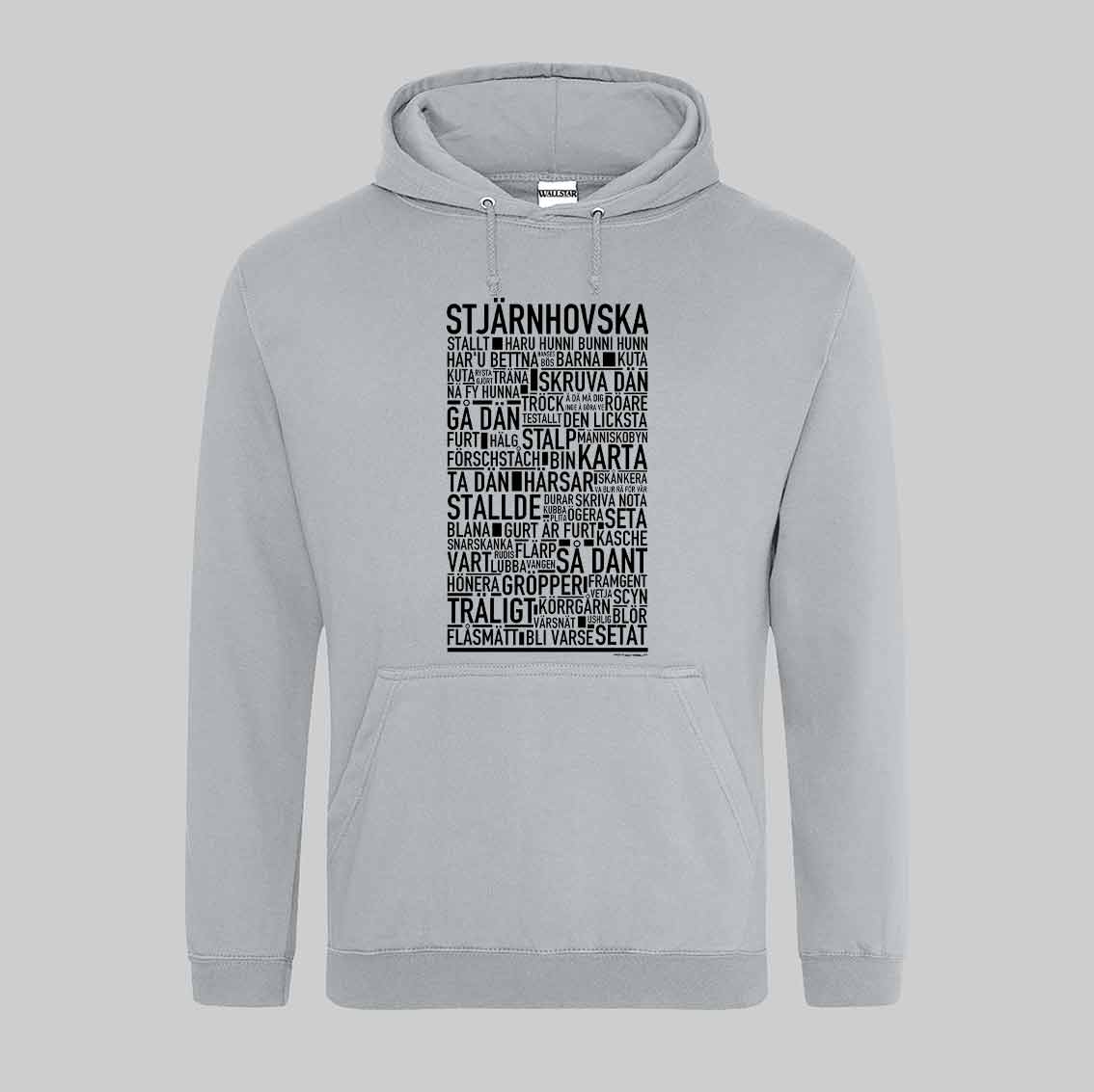 Stjärnhovska Dialekt Text Hoodie