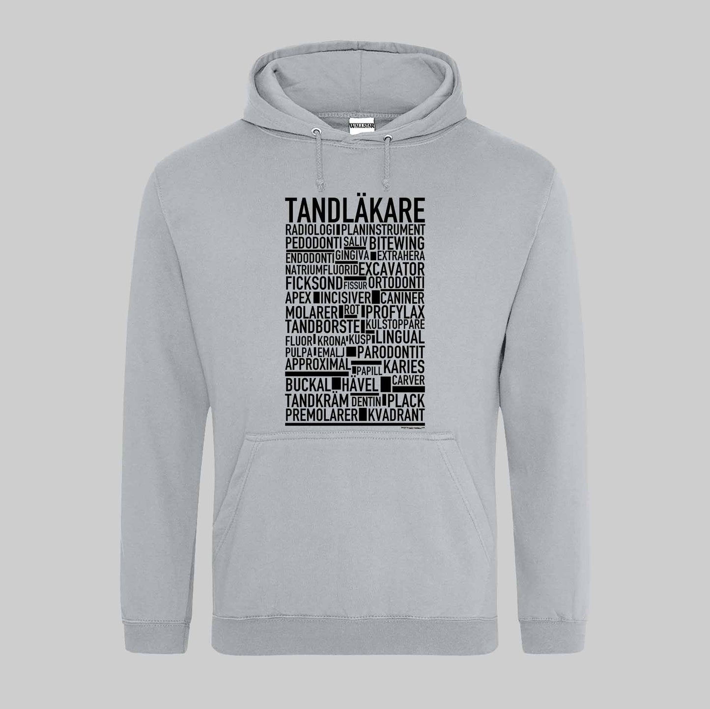 Tandläkare Text Hoodie