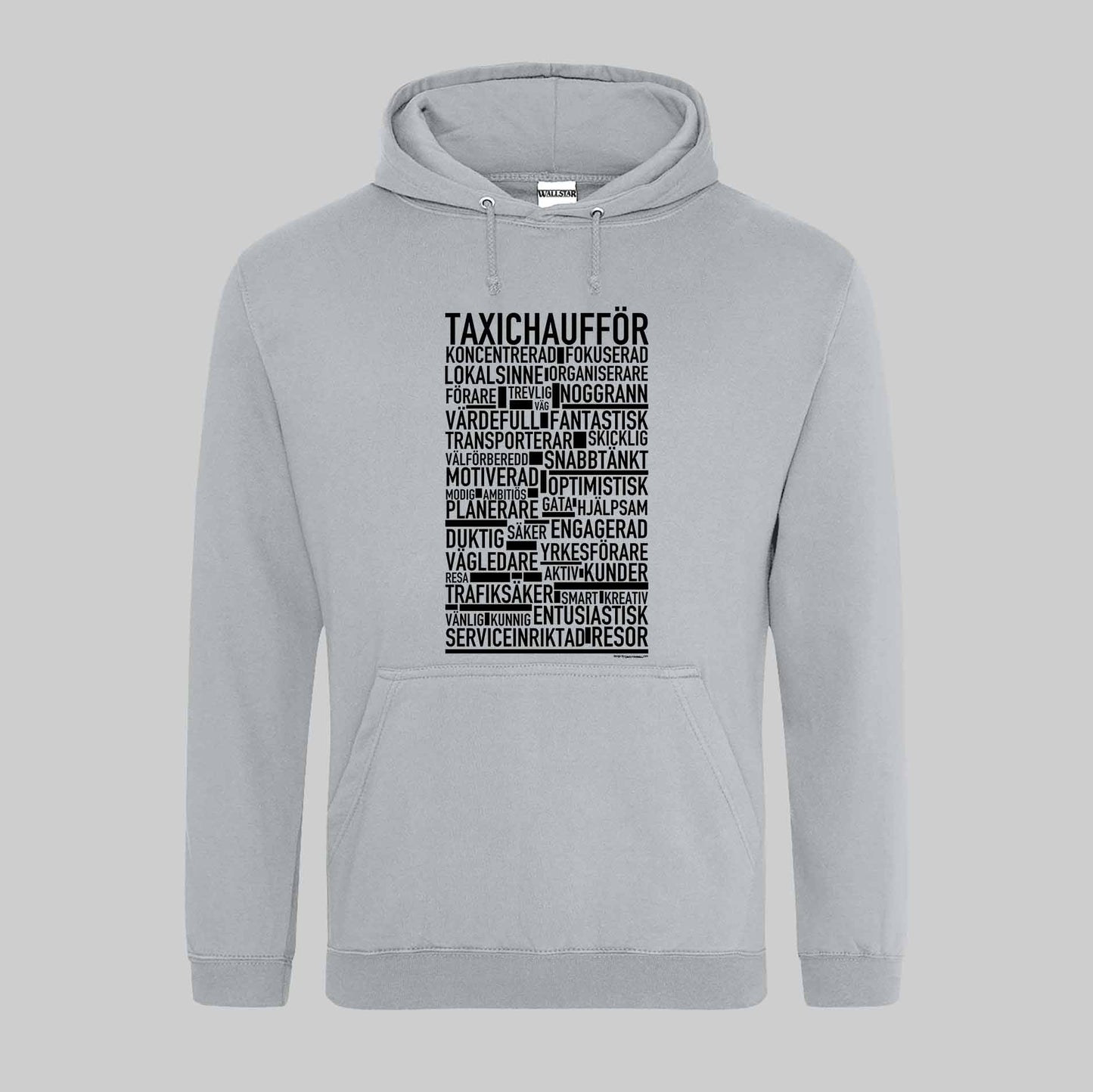 Taxichaufför Text Hoodie