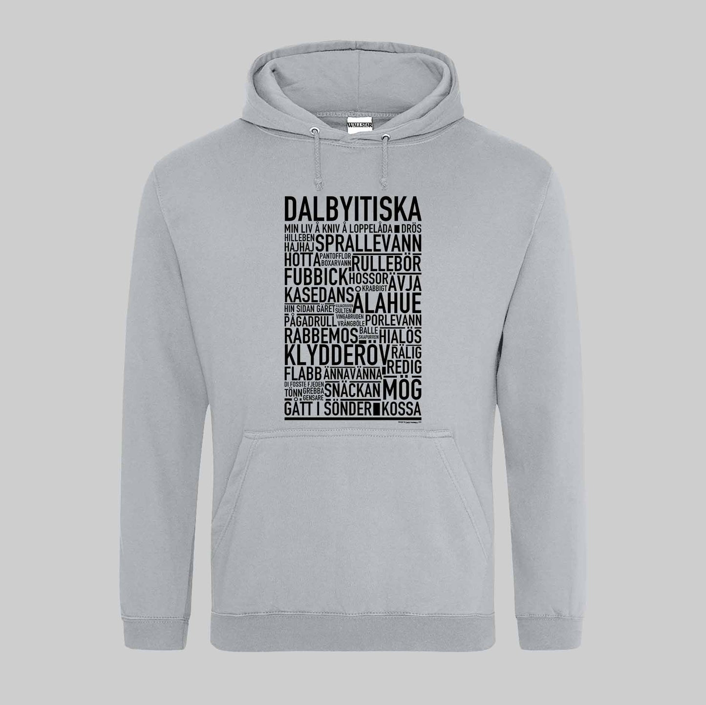 Dalbyitiska Dialekt Text Hoodie