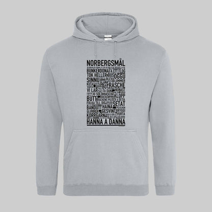 Norbergsmål Dialekt Text Hoodie
