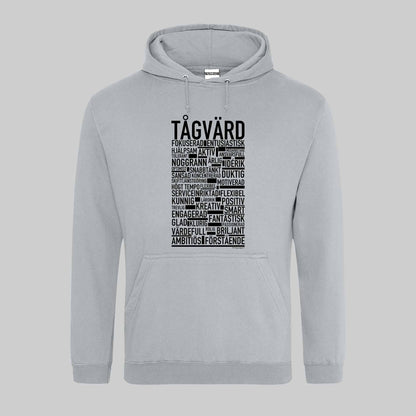 Tågvärd Text Hoodie