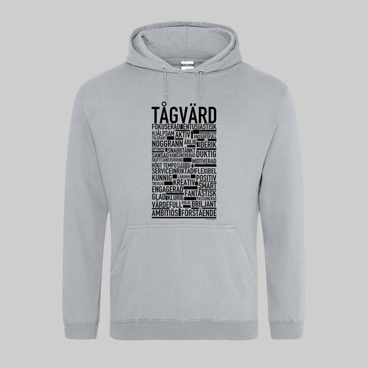 Tågvärd Text Hoodie