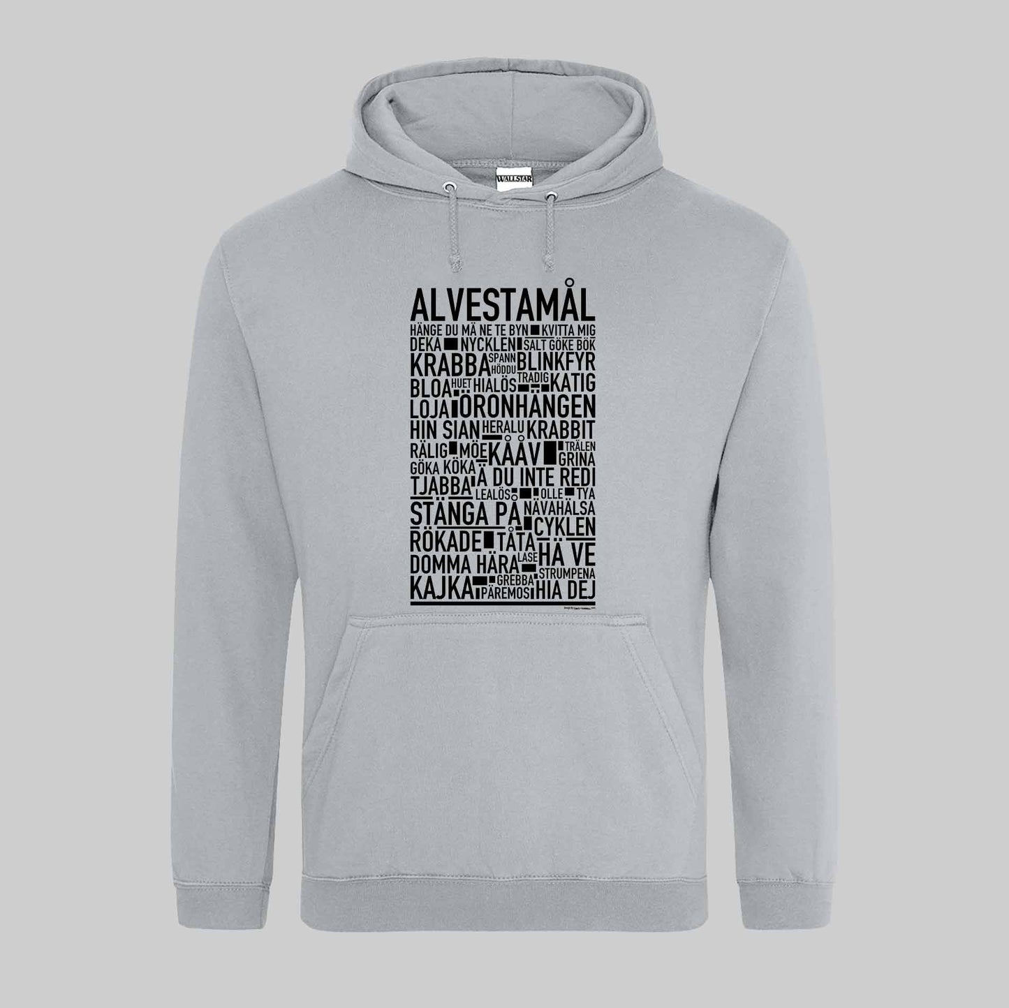 Alvestamål Dialekt Text Hoodie