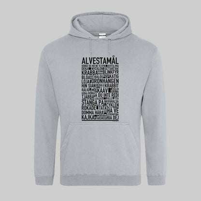 Alvestamål Dialekt Text Hoodie