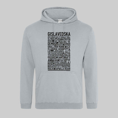 Gislavedska Dialekt Text Hoodie