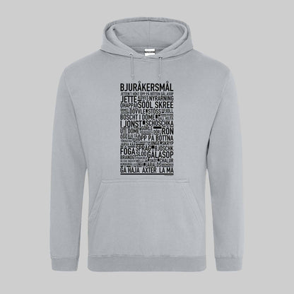Bjuråkersmål Dialekt Text Hoodie