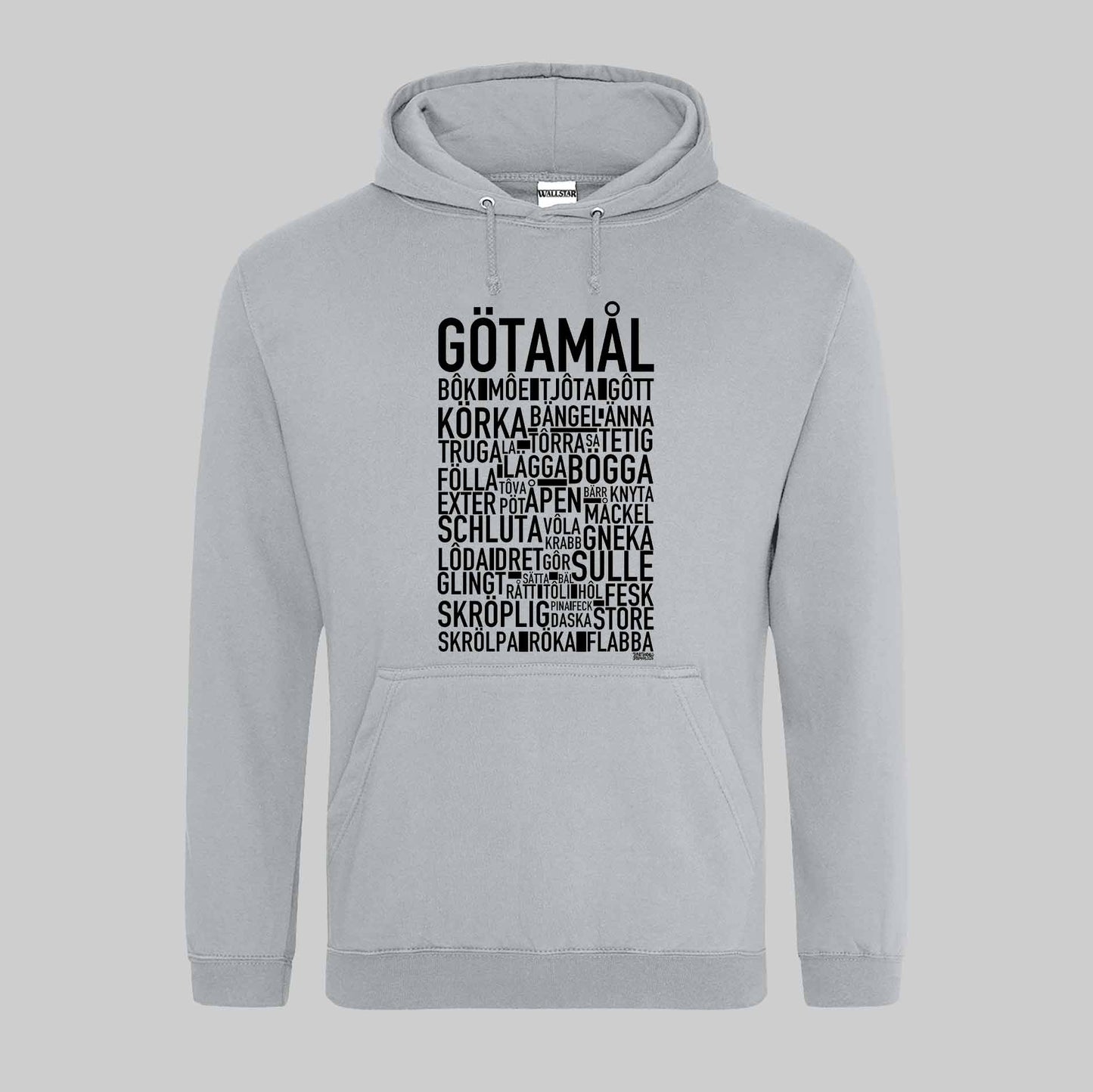 Götamål Dialekt Text Hoodie