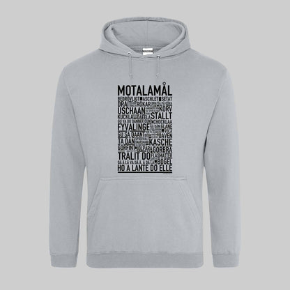 Motalamål Dialekt Text Hoodie