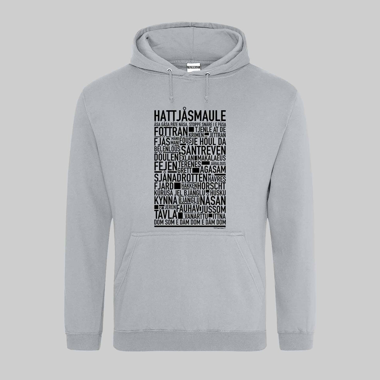 Hattjåsmaule Dialekt Text Hoodie