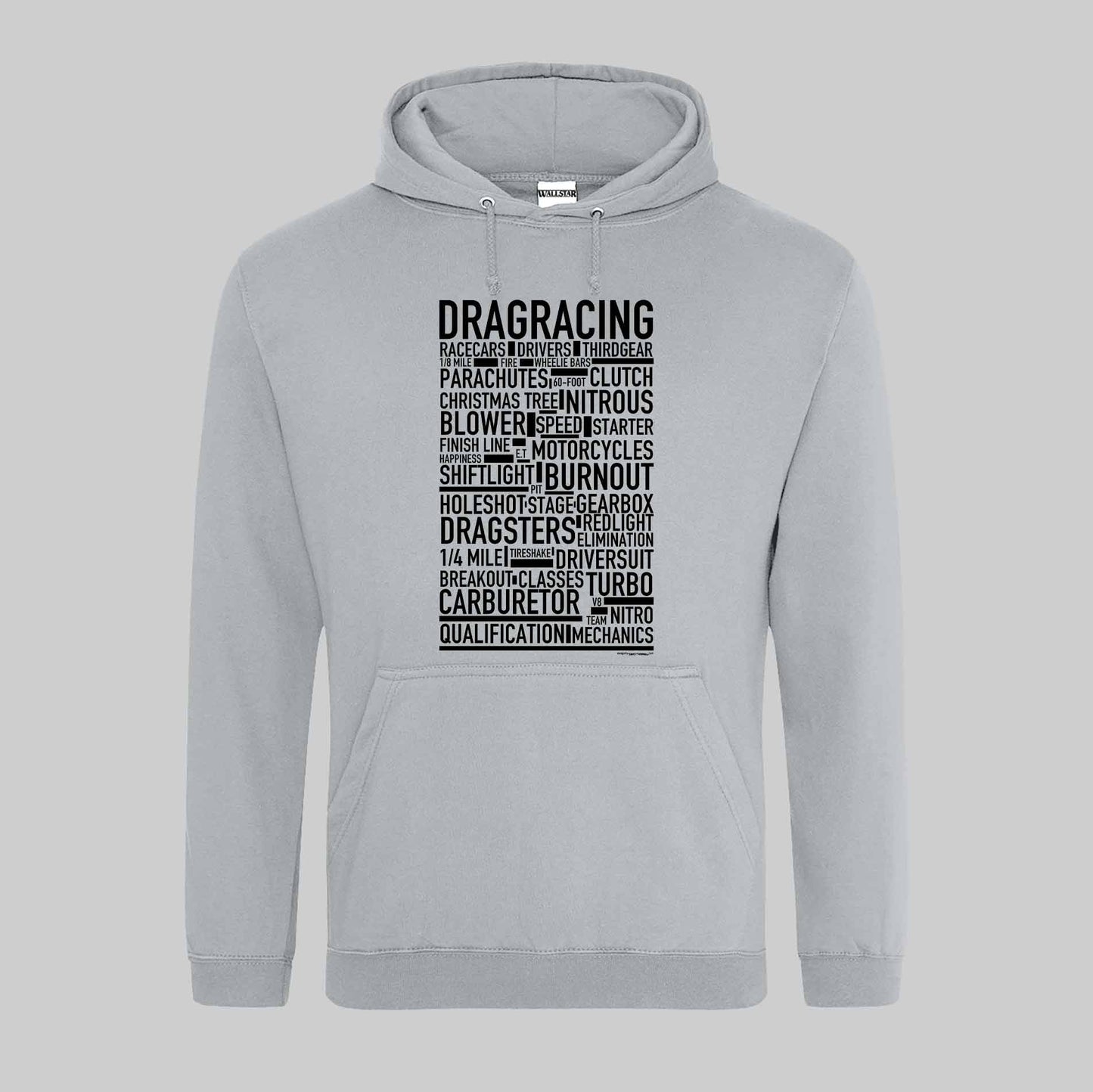 Dragracing Text Hoodie