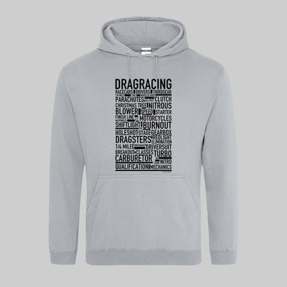 Dragracing Text Hoodie