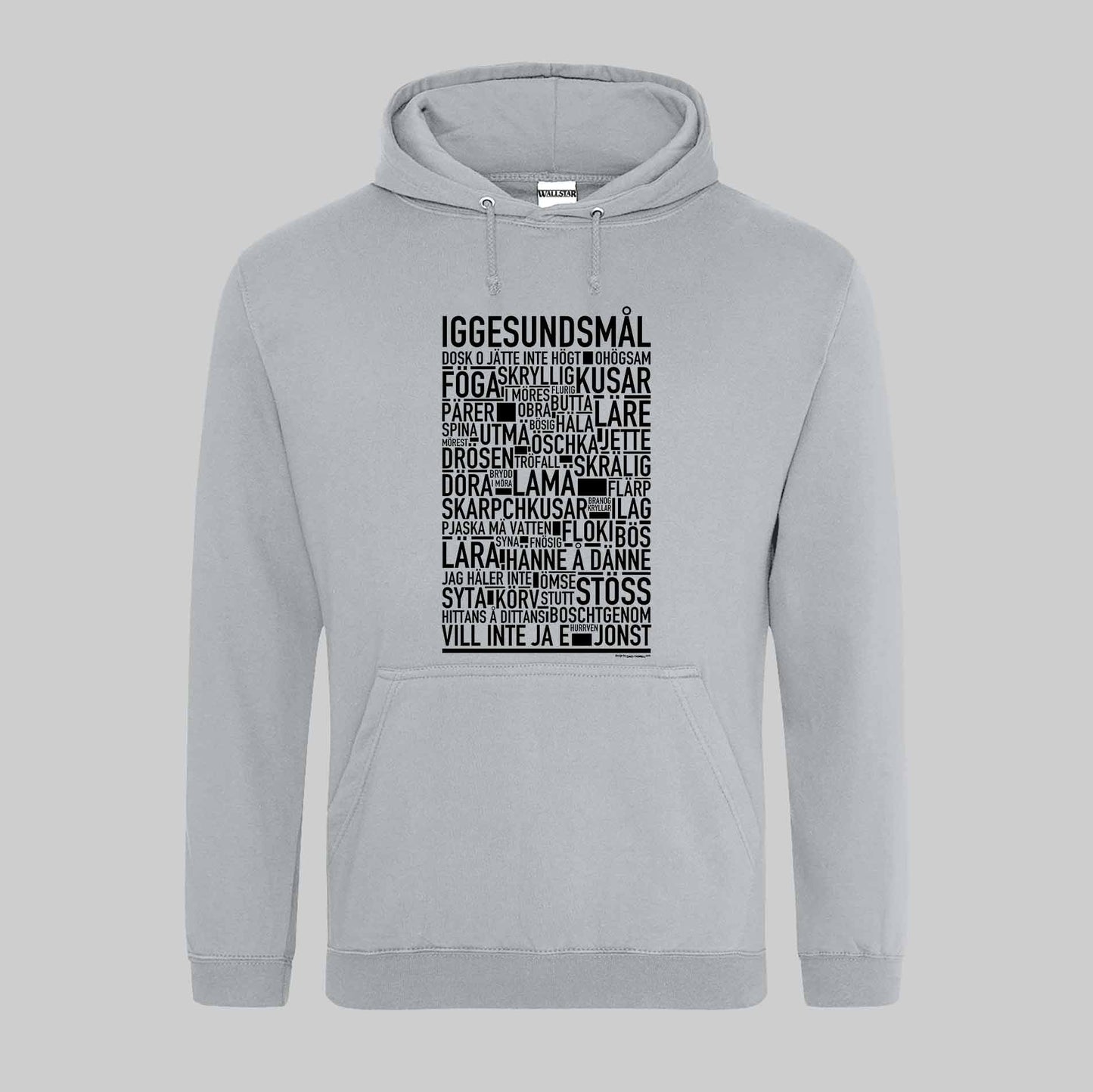 Iggesundsmål Dialekt Text Hoodie