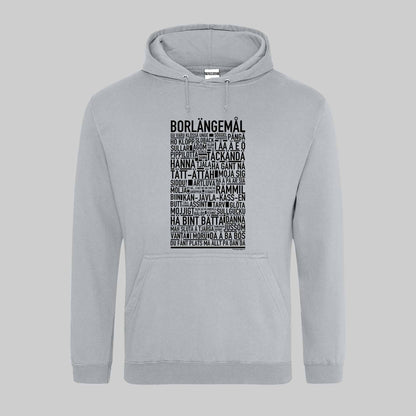 Borlängemål Dialekt Text Hoodie