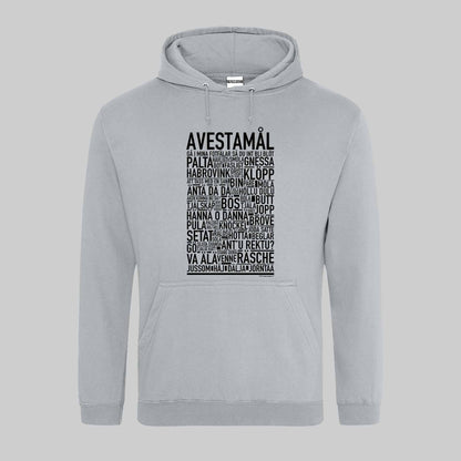 Avestamål Dialekt Text Hoodie