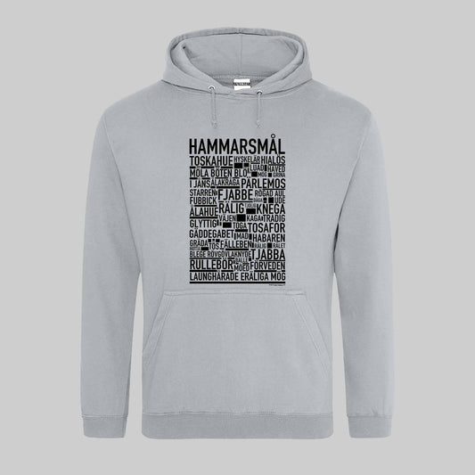 Hammarsmål Dialekt Text Hoodie