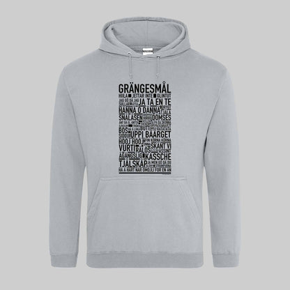 Grängesmål Dialekt Text Hoodie