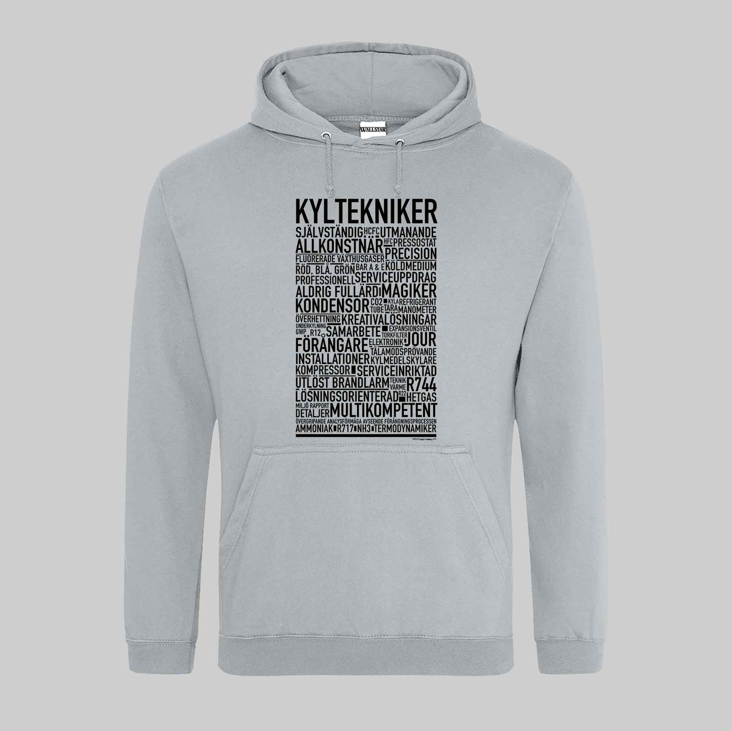 Kyltekniker Text Hoodie