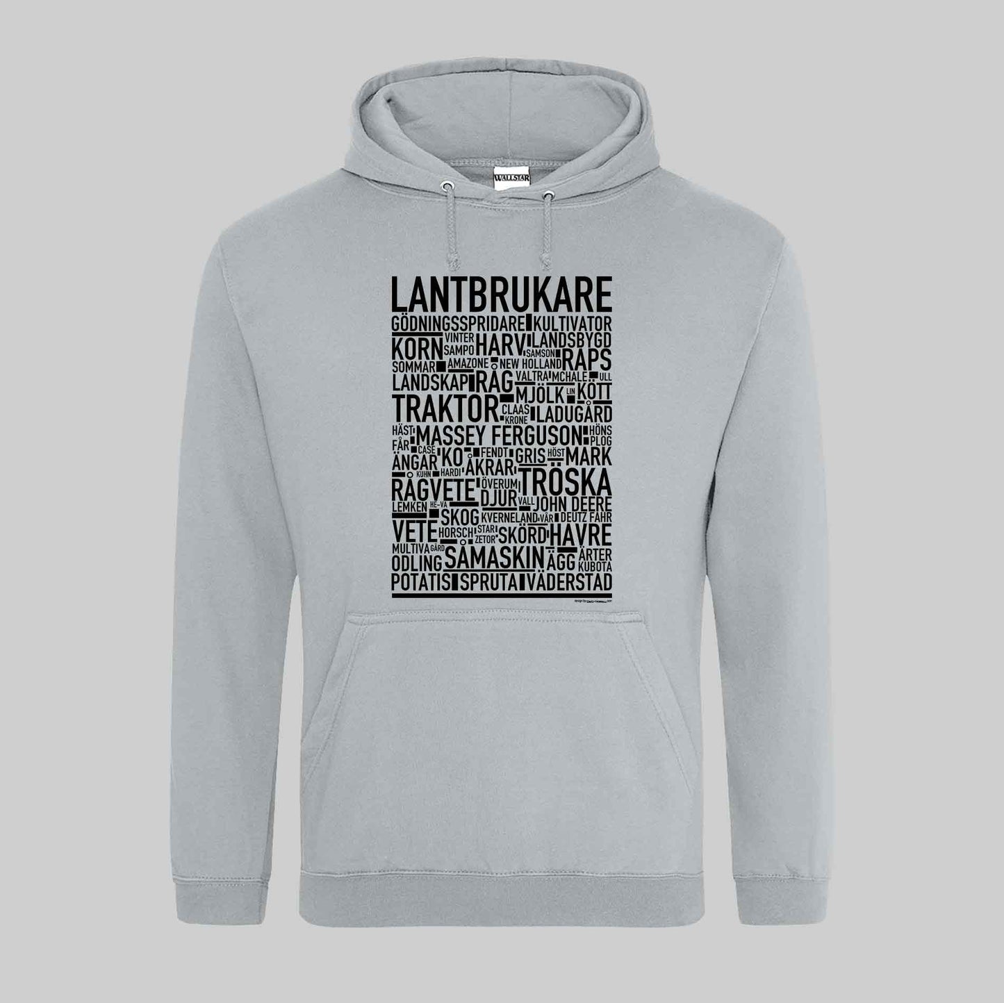 Lantbrukare Text Hoodie