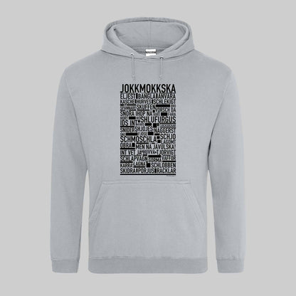 Jokkmokkska Dialekt Text Hoodie