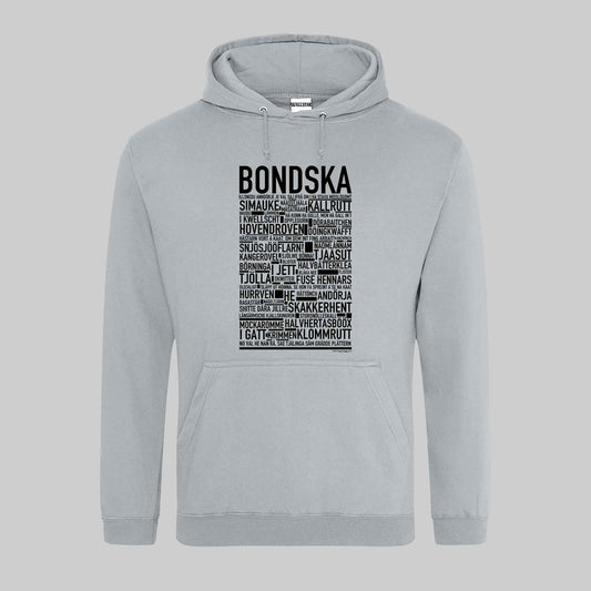 Bondska Dialekt Text Hoodie