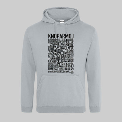 Knoparmoj Dialekt Text Hoodie