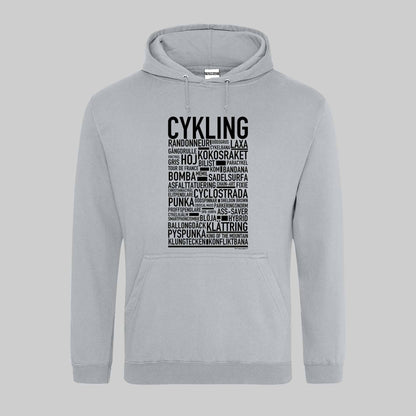 Cykling Text Hoodie