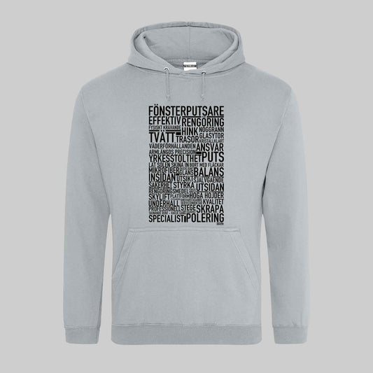 Fönsterputsare Text Hoodie
