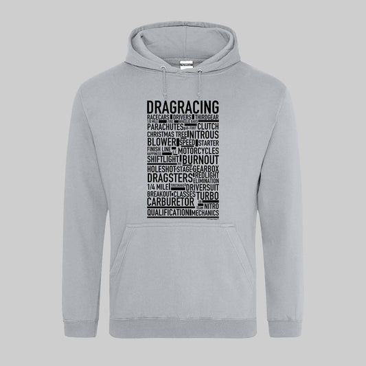 Dragracing Text Hoodie