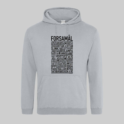 Forsamål Dialekt Text Hoodie