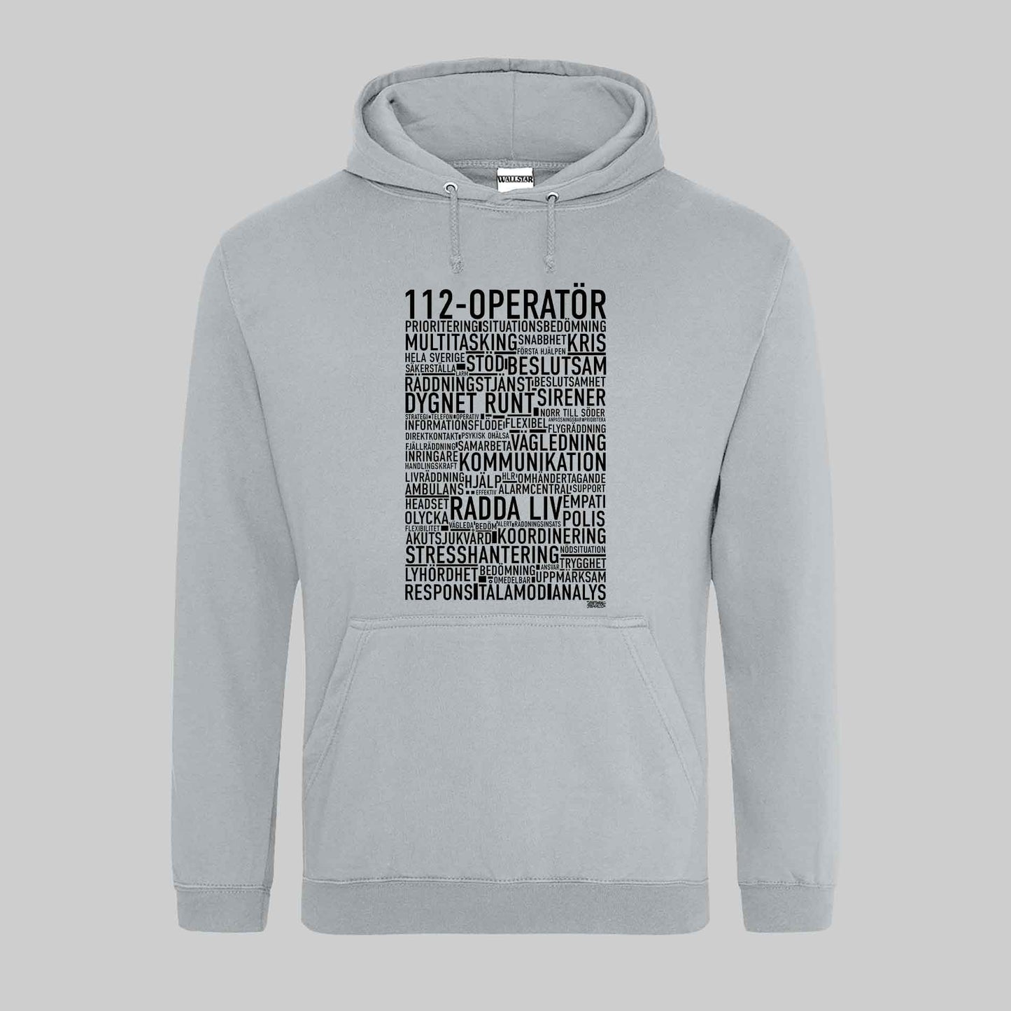 112-Operatör Text Hoodie
