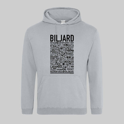 Biljard Text Hoodie