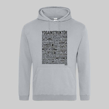 Yogainstruktör Text Hoodie