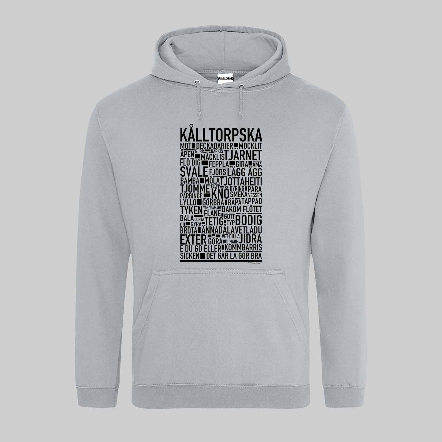 Kålltorpska Dialekt Text Hoodie