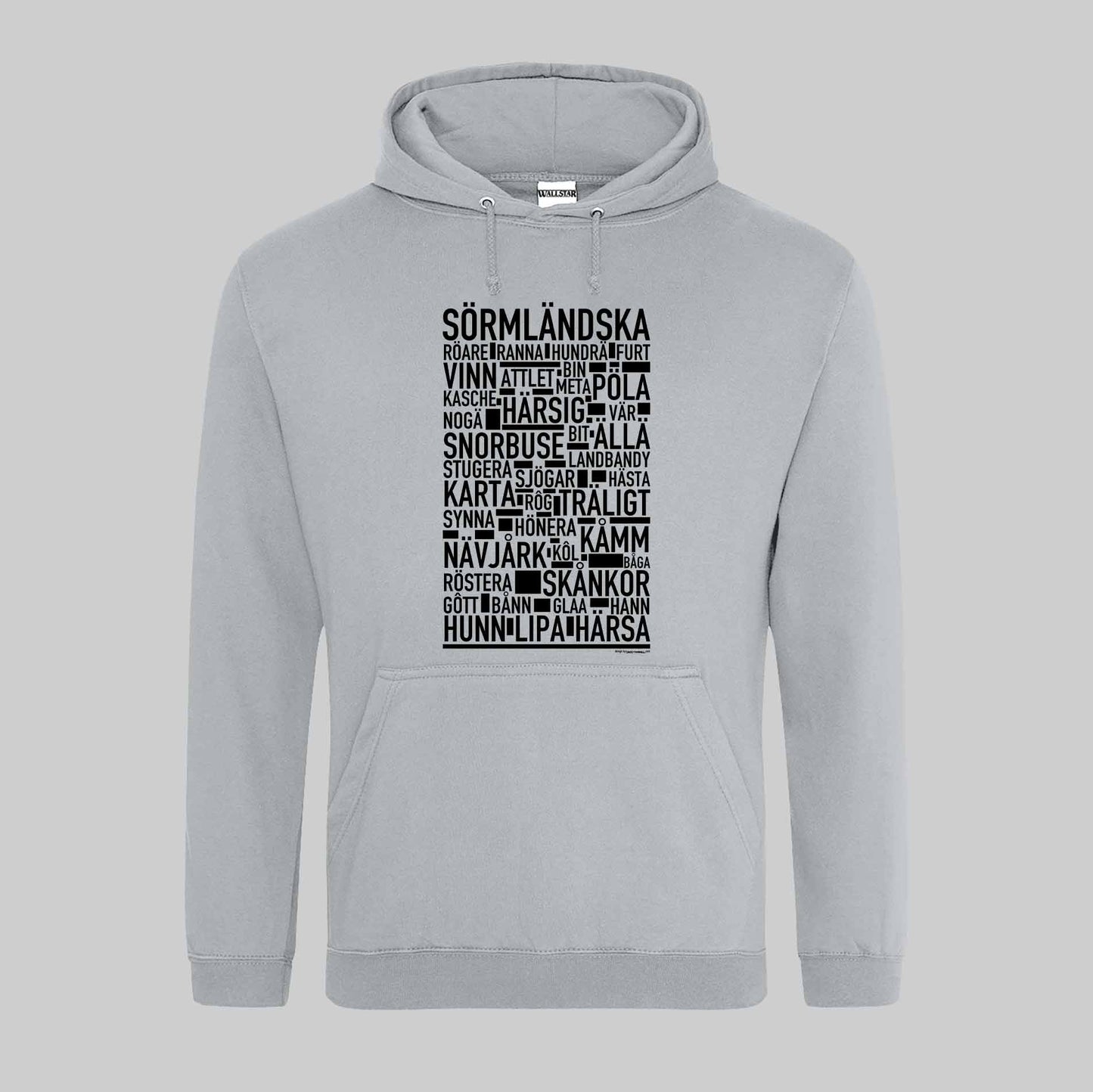 Sörmländska Dialekt Text Hoodie