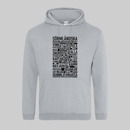 Sörmländska Dialekt Text Hoodie