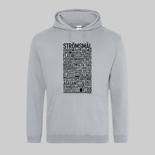 Strömsmål Dialekt Text Hoodie