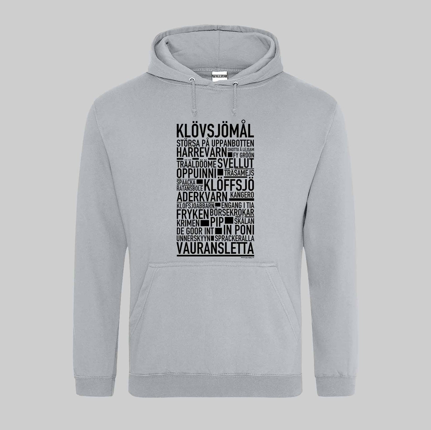 Klövsjömål Dialekt Text Hoodie