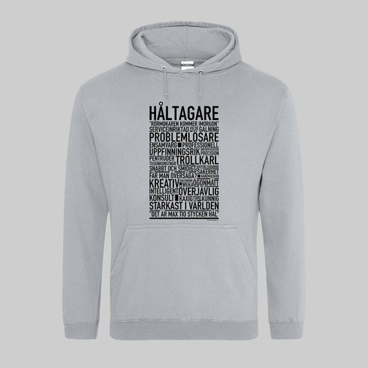 Håltagare Text Hoodie