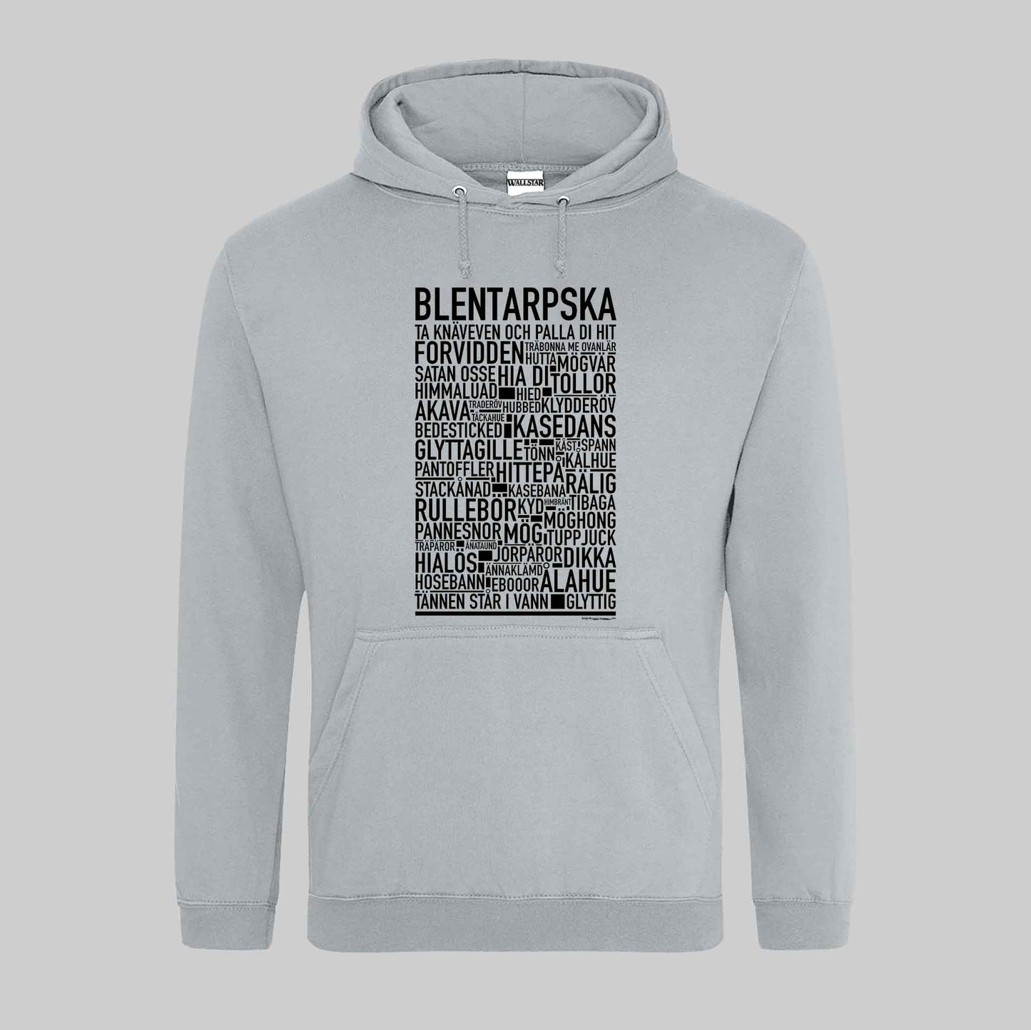 Blentarpska Dialekt Text Hoodie