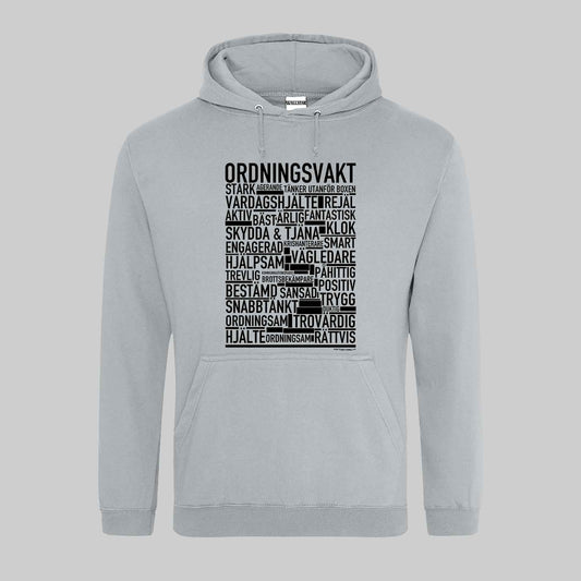 Ordningsvakt Text Hoodie