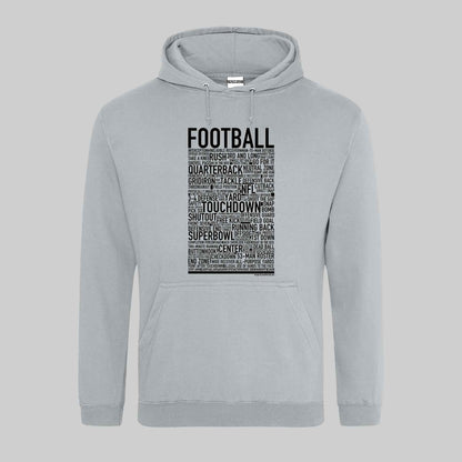 Football Text Hoodie