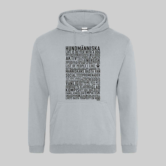 Hundmänniska Text Hoodie