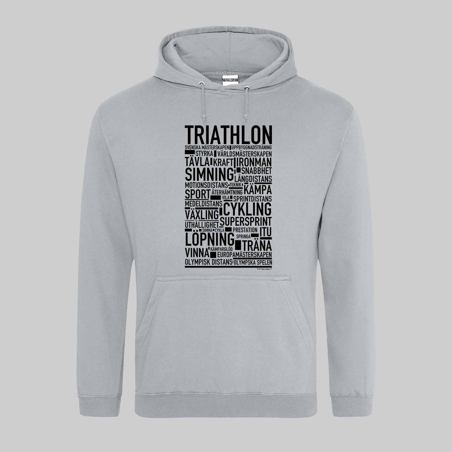 Triathlon Text Hoodie