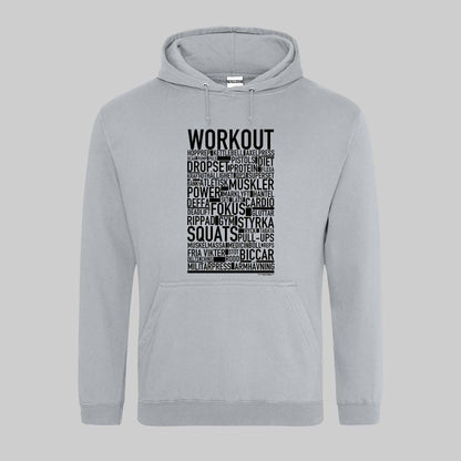 Workout Text Hoodie
