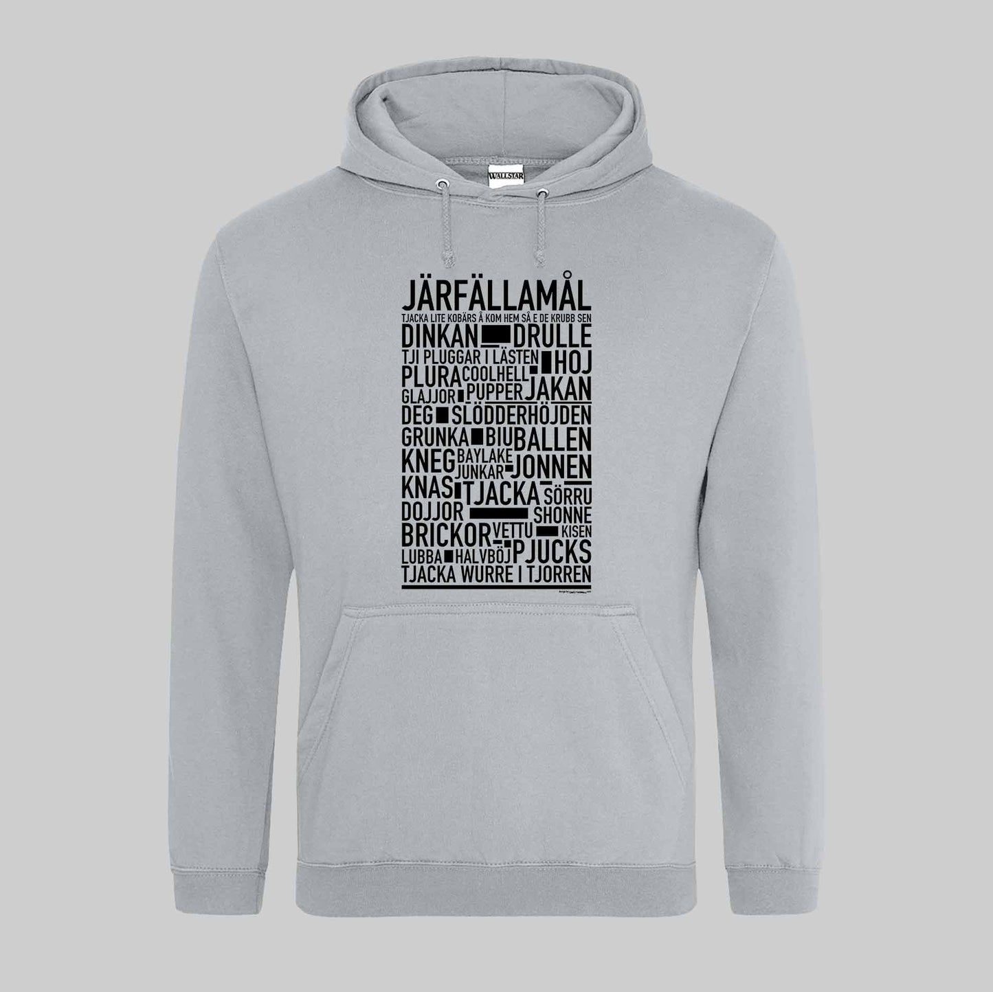 Järfällamål Dialekt Text Hoodie