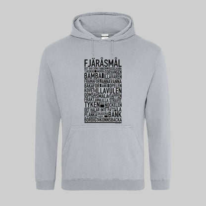 Fjäråsmål Dialekt Text Hoodie